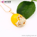 32383 Xuping interiores lojas de jóias de ouro novo design elegante amarelo pingente de opala moldes de jóias para venda